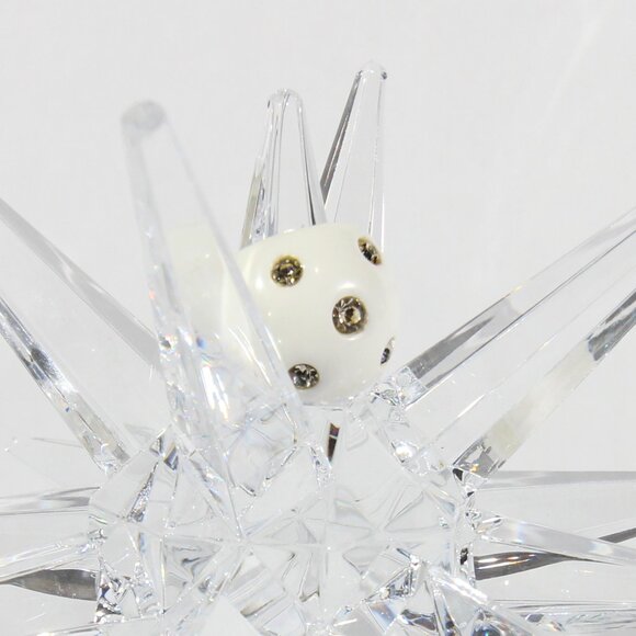 Vintage White Bracelet and Ring with Clear Rhinestones - Picture 14 of 16